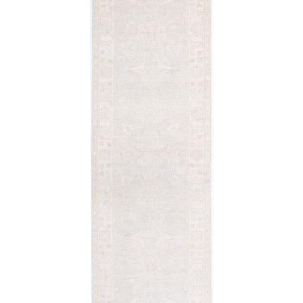 Serenity 2' 7" X 8' 5" Hand Knotted Wool Rug 2' 7" X 8' 5" (79 X 257) / Grey / Wool