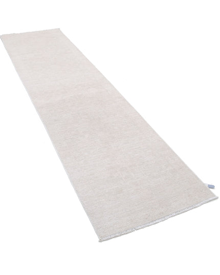 Serenity 2' 6" X 9' 8" Hand Knotted Wool Rug 2' 6" X 9' 8" (76 X 295) / Ivory / Wool
