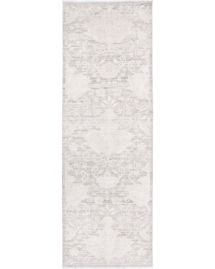 Serenity 2' 6" X 7' 11" Hand Knotted Wool Rug 2' 6" X 7' 11" (76 X 241) / Brown / Wool