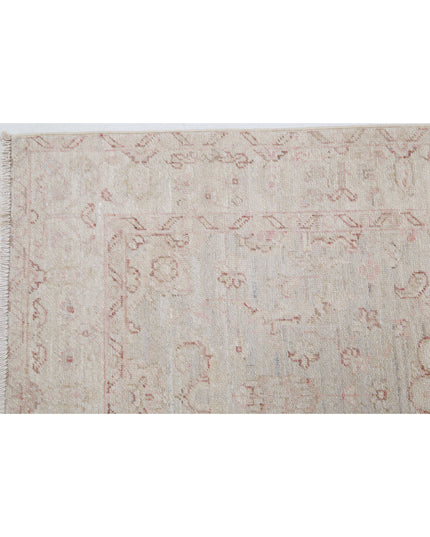 Serenity 2' 6" X 10' 1" Hand Knotted Wool Rug 2' 6" X 10' 1" (76 X 307) / Grey / Wool