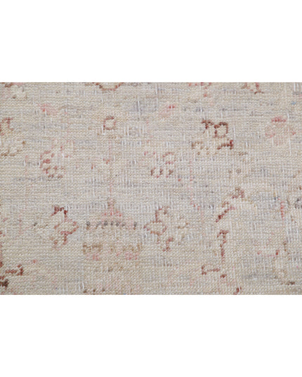 Serenity 2' 6" X 10' 1" Hand Knotted Wool Rug 2' 6" X 10' 1" (76 X 307) / Grey / Wool