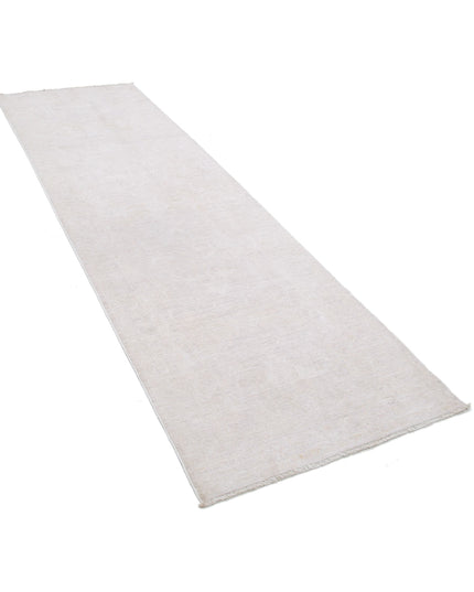 Serenity 3' 0" X 10' 1" Hand Knotted Wool Rug 3' 0" X 10' 1" (91 X 307) / Taupe / Wool