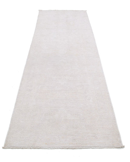 Serenity 3' 0" X 10' 1" Hand Knotted Wool Rug 3' 0" X 10' 1" (91 X 307) / Taupe / Wool