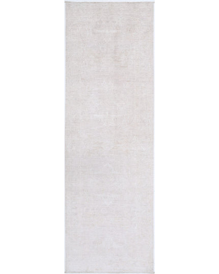 Serenity 3' 0" X 10' 1" Hand Knotted Wool Rug 3' 0" X 10' 1" (91 X 307) / Taupe / Wool