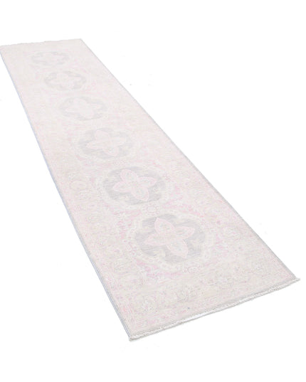 Serenity 2' 7" X 9' 9" Hand Knotted Wool Rug 2' 7" X 9' 9" (79 X 297) / Grey / Wool