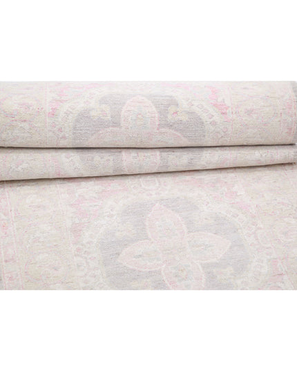 Serenity 2' 7" X 9' 9" Hand Knotted Wool Rug 2' 7" X 9' 9" (79 X 297) / Grey / Wool