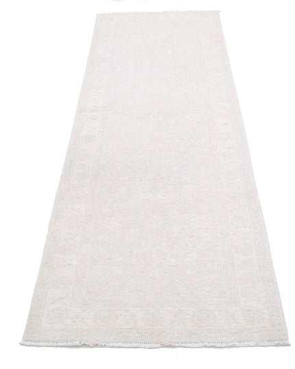 Serenity 2' 6" X 8' 2" Hand Knotted Wool Rug 2' 6" X 8' 2" (76 X 249) / Grey / Wool