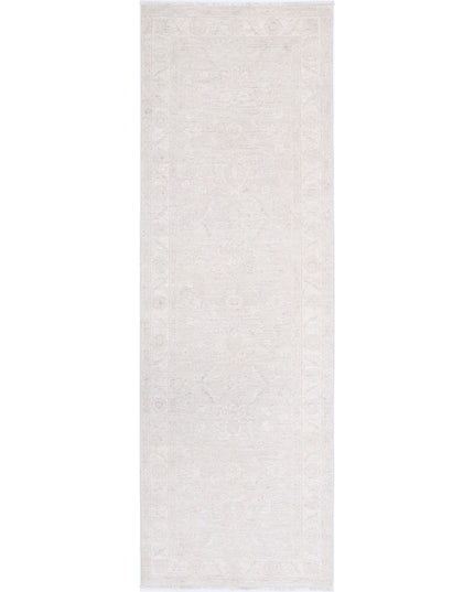 Serenity 2' 6" X 8' 2" Hand Knotted Wool Rug 2' 6" X 8' 2" (76 X 249) / Grey / Wool