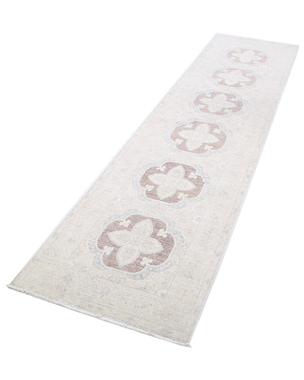 Serenity 2' 6" X 10' 0" Hand Knotted Wool Rug 2' 6" X 10' 0" (76 X 305) / Brown / Wool