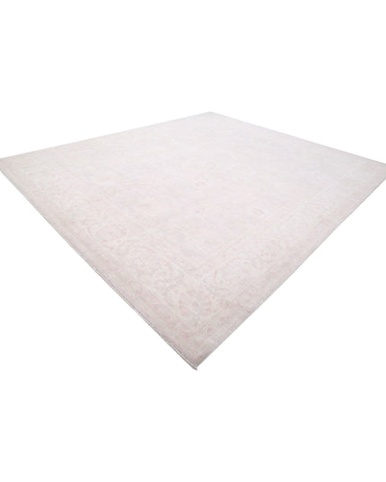 Serenity 12' 0" X 14' 3" Hand Knotted Wool Rug 12' 0" X 14' 3" (366 X 434) / Grey / Wool