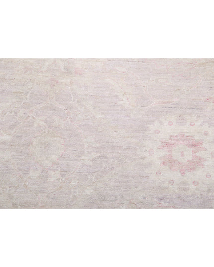 Serenity 12' 0" X 14' 3" Hand Knotted Wool Rug 12' 0" X 14' 3" (366 X 434) / Grey / Wool