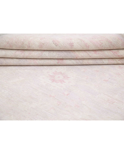 Serenity 12' 0" X 14' 3" Hand Knotted Wool Rug 12' 0" X 14' 3" (366 X 434) / Grey / Wool