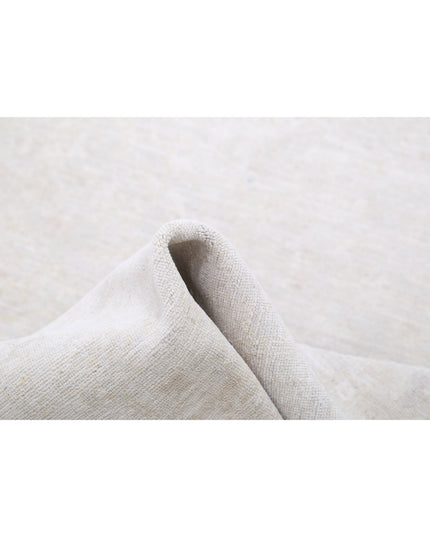 Serenity 3' 3" X 10' 2" Hand Knotted Wool Rug 3' 3" X 10' 2" (99 X 310) / Grey / Wool