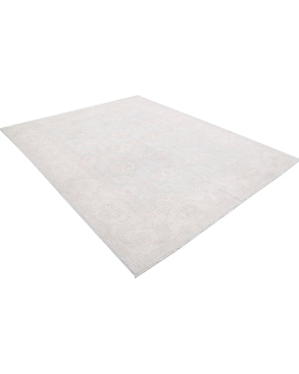 Serenity 7' 10" X 9' 7" Hand Knotted Wool Rug 7' 10" X 9' 7" (239 X 292) / Ivory / Wool