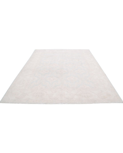 Serenity 7' 10" X 9' 7" Hand Knotted Wool Rug 7' 10" X 9' 7" (239 X 292) / Ivory / Wool
