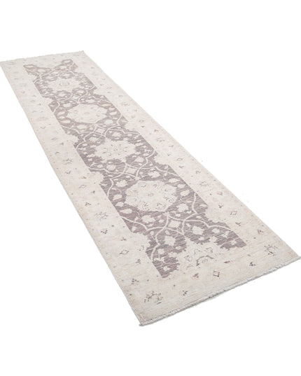 Serenity 2' 8" X 9' 5" Hand Knotted Wool Rug 2' 8" X 9' 5" (81 X 287) / Brown / Wool