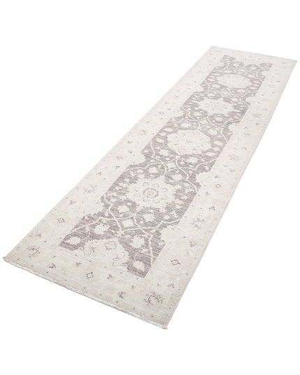 Serenity 2' 8" X 9' 5" Hand Knotted Wool Rug 2' 8" X 9' 5" (81 X 287) / Brown / Wool