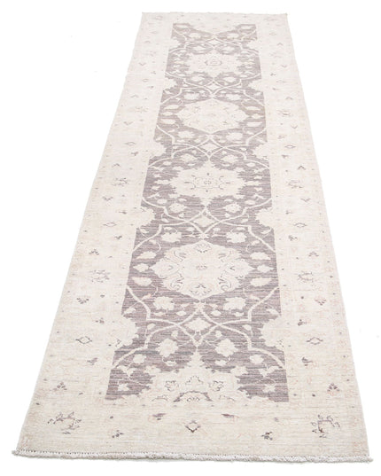 Serenity 2' 8" X 9' 5" Hand Knotted Wool Rug 2' 8" X 9' 5" (81 X 287) / Brown / Wool