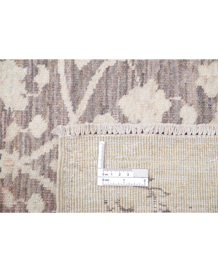 Serenity 2' 8" X 9' 5" Hand Knotted Wool Rug 2' 8" X 9' 5" (81 X 287) / Brown / Wool