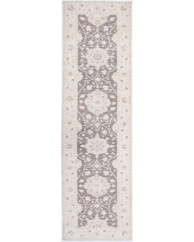 Serenity 2' 8" X 9' 5" Hand Knotted Wool Rug 2' 8" X 9' 5" (81 X 287) / Brown / Wool