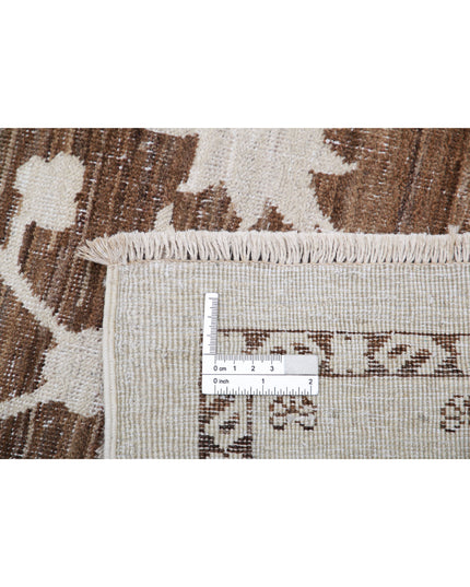 Serenity 8' 11" X 11' 8" Hand Knotted Wool Rug 8' 11" X 11' 8" (272 X 356) / Brown / Wool