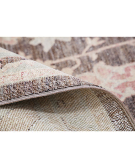 Serenity 8' 8" X 11' 5" Hand Knotted Wool Rug 8' 8" X 11' 5" (264 X 348) / Taupe / Wool
