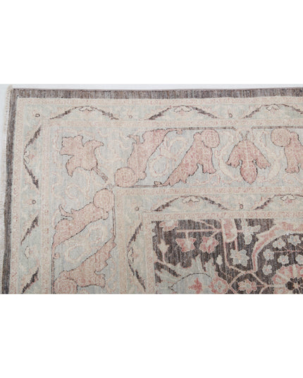 Serenity 8' 8" X 11' 5" Hand Knotted Wool Rug 8' 8" X 11' 5" (264 X 348) / Taupe / Wool