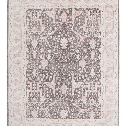 Serenity 8' 8" X 11' 5" Hand Knotted Wool Rug 8' 8" X 11' 5" (264 X 348) / Taupe / Wool