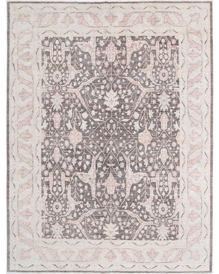 Serenity 8' 8" X 11' 5" Hand Knotted Wool Rug 8' 8" X 11' 5" (264 X 348) / Taupe / Wool