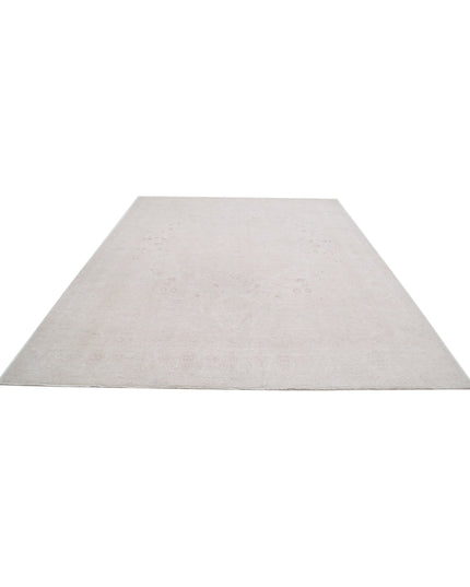 Serenity 8' 9" X 11' 3" Hand Knotted Wool Rug 8' 9" X 11' 3" (267 X 343) / Ivory / Wool