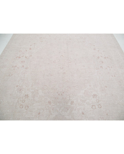 Serenity 8' 9" X 11' 3" Hand Knotted Wool Rug 8' 9" X 11' 3" (267 X 343) / Ivory / Wool