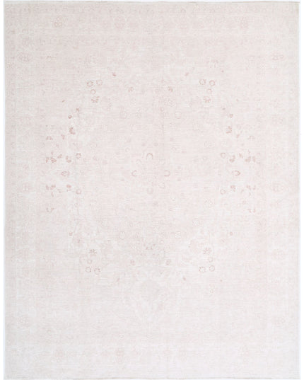 Serenity 8' 9" X 11' 3" Hand Knotted Wool Rug 8' 9" X 11' 3" (267 X 343) / Ivory / Wool