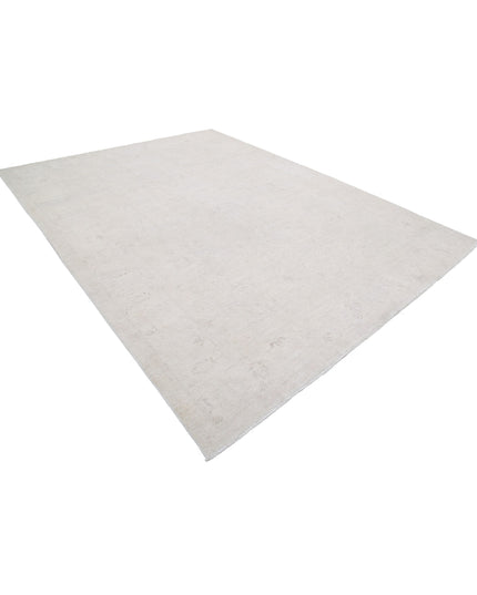 Serenity 8' 11" X 11' 10" Hand Knotted Wool Rug 8' 11" X 11' 10" (272 X 361) / Ivory / Wool