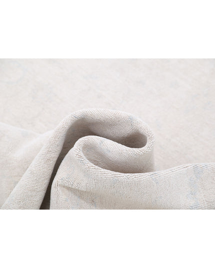 Serenity 5' 7" X 7' 8" Hand Knotted Wool Rug 5' 7" X 7' 8" (170 X 234) / Ivory / Wool