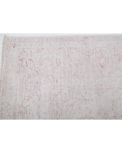 Serenity 9' 1" X 11' 2" Hand Knotted Wool Rug 9' 1" X 11' 2" (277 X 340) / Ivory / Wool
