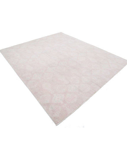 Serenity 8' 0" X 9' 1" Hand Knotted Wool Rug 8' 0" X 9' 1" (244 X 277) / Ivory / Wool
