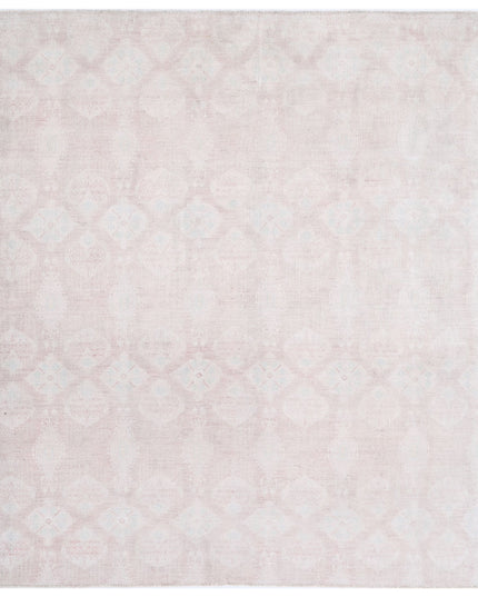Serenity 8' 0" X 9' 1" Hand Knotted Wool Rug 8' 0" X 9' 1" (244 X 277) / Ivory / Wool