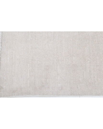 Serenity 3' 2" X 9' 10" Hand Knotted Wool Rug 3' 2" X 9' 10" (97 X 300) / Ivory / Wool