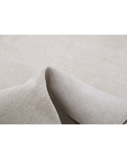 Serenity 3' 2" X 9' 10" Hand Knotted Wool Rug 3' 2" X 9' 10" (97 X 300) / Ivory / Wool