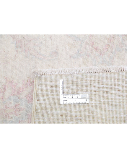 Serenity 2' 7" X 8' 7" Hand Knotted Wool Rug 2' 7" X 8' 7" (79 X 262) / Ivory / Wool