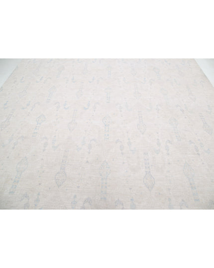 Serenity 9' 10" X 14' 2" Hand Knotted Wool Rug 9' 10" X 14' 2" (300 X 432) / Ivory / Wool