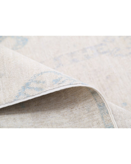 Serenity 9' 10" X 14' 2" Hand Knotted Wool Rug 9' 10" X 14' 2" (300 X 432) / Ivory / Wool