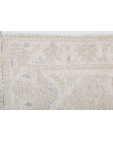 Serenity 2' 5" X 5' 11" Hand Knotted Wool Rug 2' 5" X 5' 11" (74 X 180) / Ivory / Wool