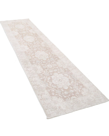 Serenity 2' 7" X 10' 0" Hand Knotted Wool Rug 2' 7" X 10' 0" (79 X 305) / Brown / Wool