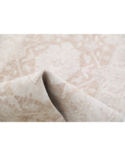 Serenity 2' 7" X 10' 0" Hand Knotted Wool Rug 2' 7" X 10' 0" (79 X 305) / Brown / Wool