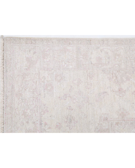 Serenity 2' 5" X 9' 8" Hand Knotted Wool Rug 2' 5" X 9' 8" (74 X 295) / Ivory / Wool