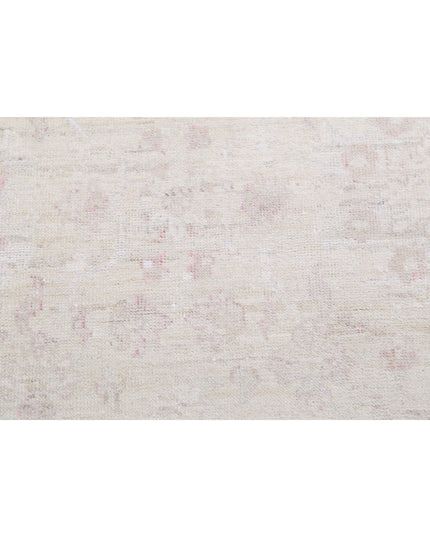Serenity 2' 5" X 9' 8" Hand Knotted Wool Rug 2' 5" X 9' 8" (74 X 295) / Ivory / Wool