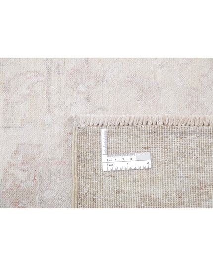 Serenity 2' 5" X 9' 8" Hand Knotted Wool Rug 2' 5" X 9' 8" (74 X 295) / Ivory / Wool