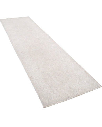 Serenity 3' 1" X 10' 6" Hand Knotted Wool Rug 3' 1" X 10' 6" (94 X 320) / Taupe / Wool