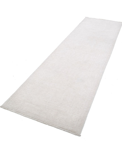 Serenity 3' 1" X 10' 6" Hand Knotted Wool Rug 3' 1" X 10' 6" (94 X 320) / Taupe / Wool